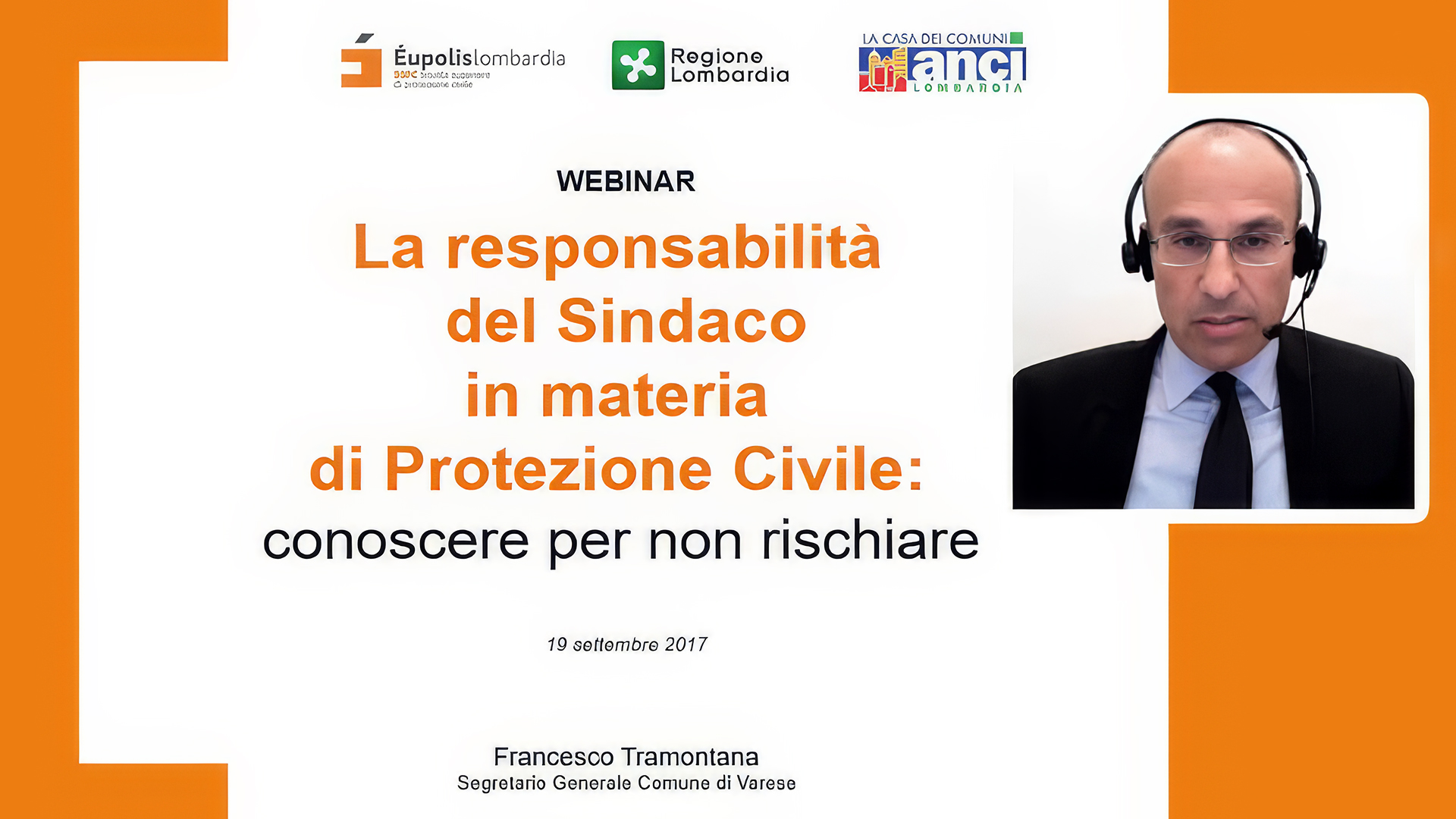 Guarda il webinar